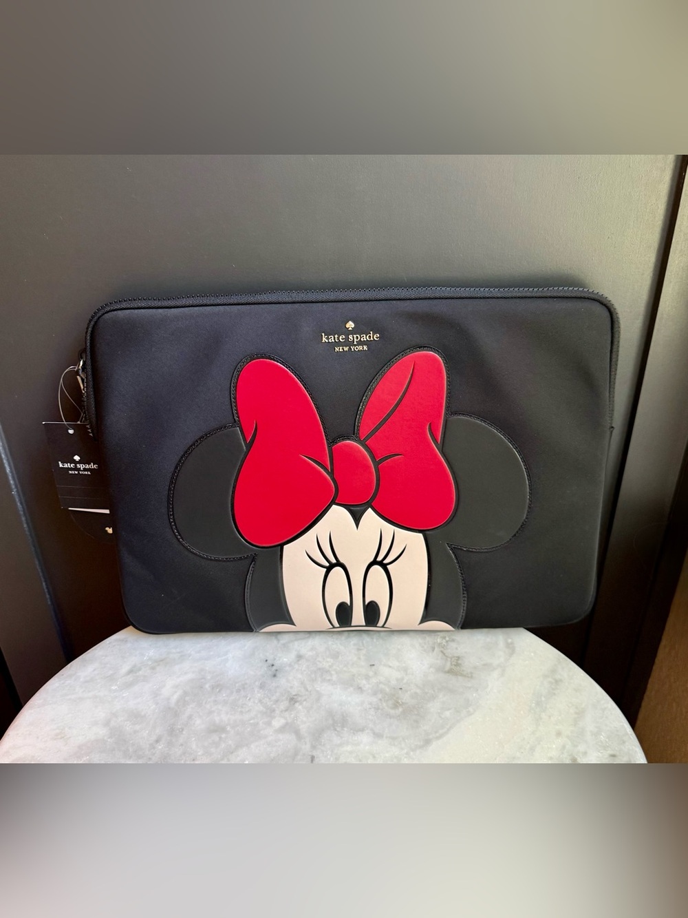 NWT Disney x Kate Spade Minnie Mouse Universal Laptop Sleeve - Black/Red ❤️🖤